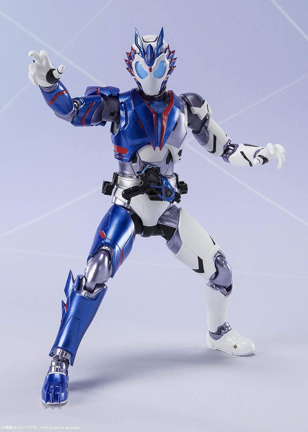 S.H. Figuarts Kamen Rider Zero One Kamen Rider Vulcan Shooting Wolf Approx. 5.9 inches (150 mm), PVC & ABS, Pre-painted Action Figure