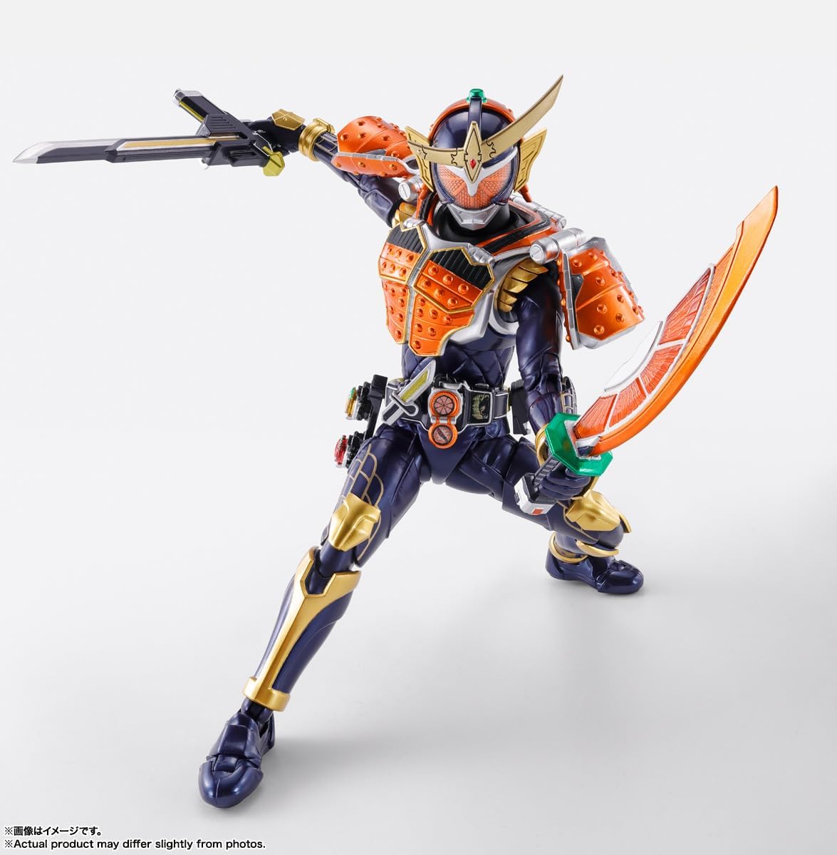 S.H. Figuarts Kamen Rider Gaitake Orange Arms Approx. 5.7 inches (145 mm), PVC & ABS Pre-painted Action Figure