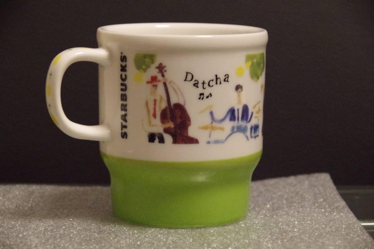 Starbucks Staba, Japan Limited, Miyagi Exclusive Mug, Renewal Design, Japanese Style, AOBA, Date Masamune, Miyagi, Sendai, Local Limited, White, Green, Mug, Ceramic, 12.8 fl oz (355 ml)