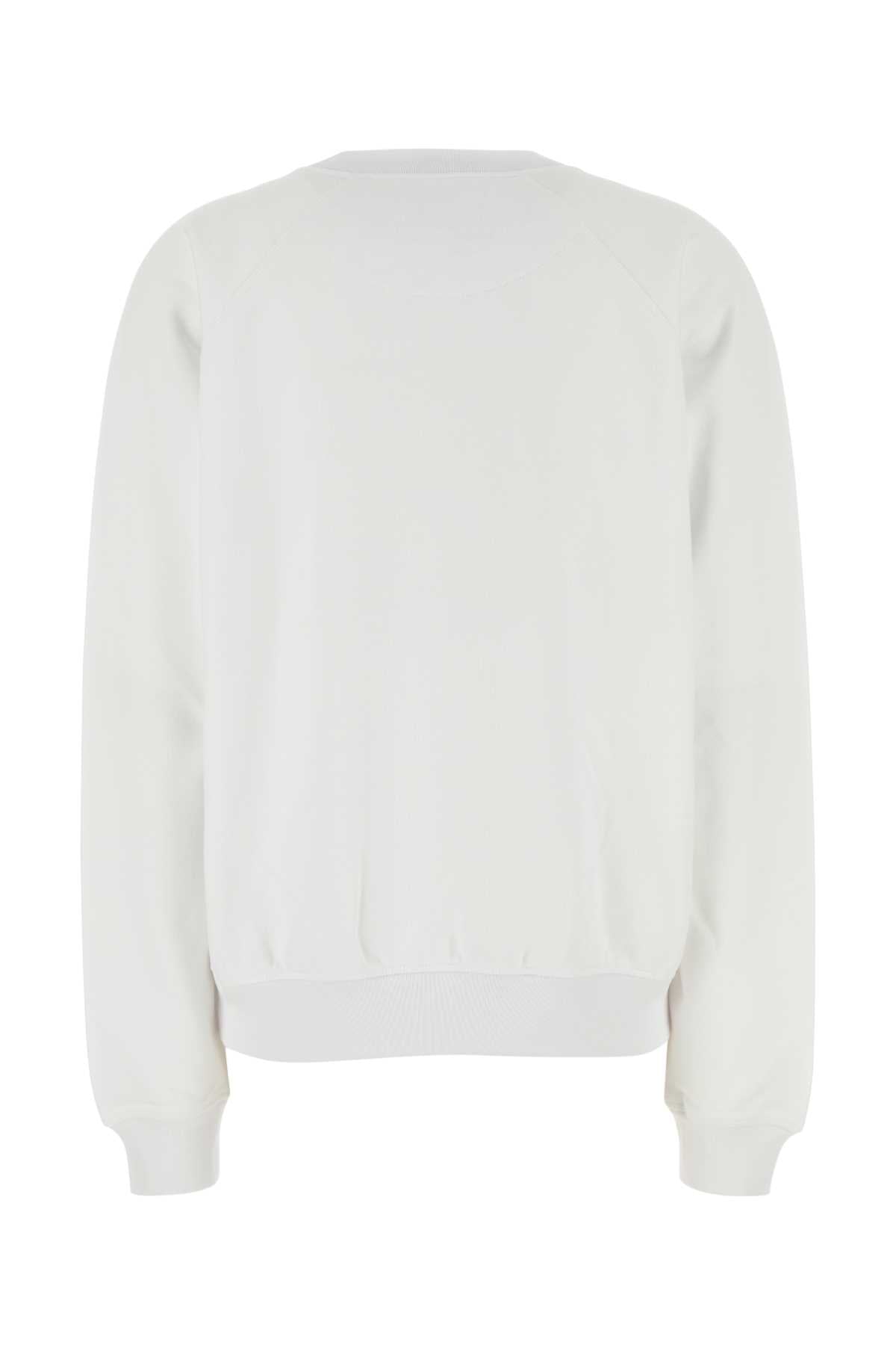 Vivienne Vivienne Westwood White Cotton Extize Sweatshirt - Image 3