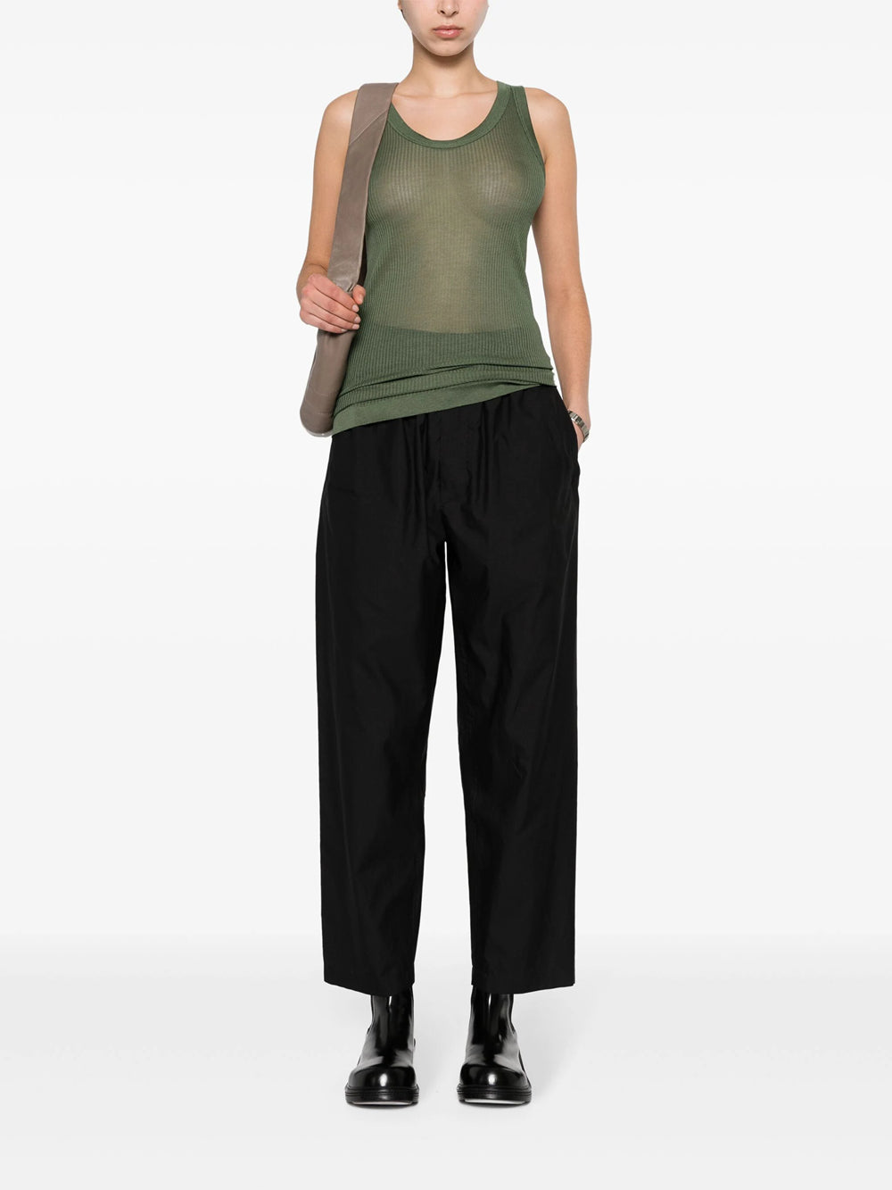 Lemaire Lemaire Semi透明なタンクトップ - Image 3
