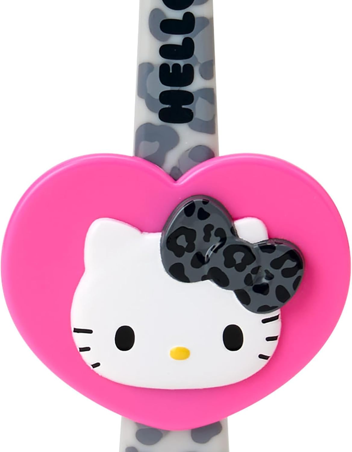Sanrio 071587 Hello Kitty Long Hair Clip (Monotone Animal), ABS, Steel, For Ages 3 and Up