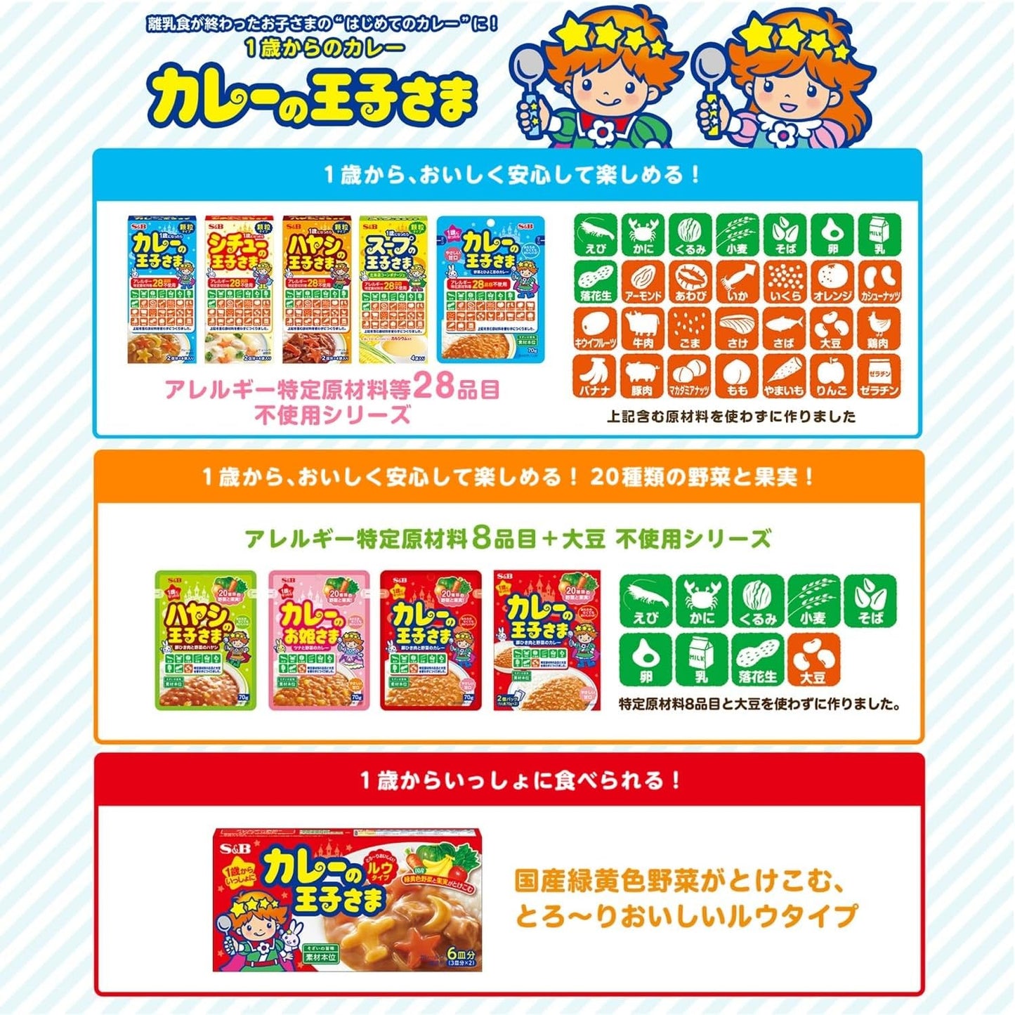 SB Foods Prince of Curry Retreat, 2 Pack x 6
