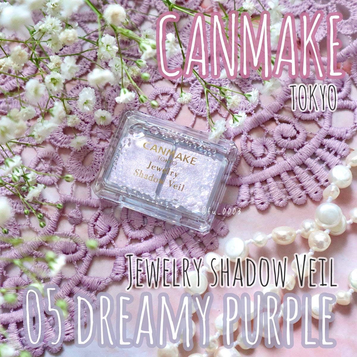 Canmake Jewelry Shadow Veil 05 Dreamy Purple Eye Shadow 1.6g (x1)