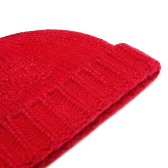CELINE Triomphe beanie in cashmere and silk - Image 3