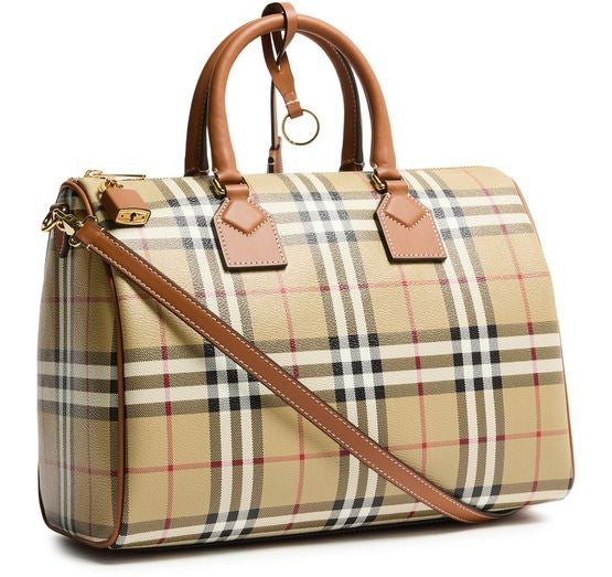 BURBERRY Check bowling bag - Image 3