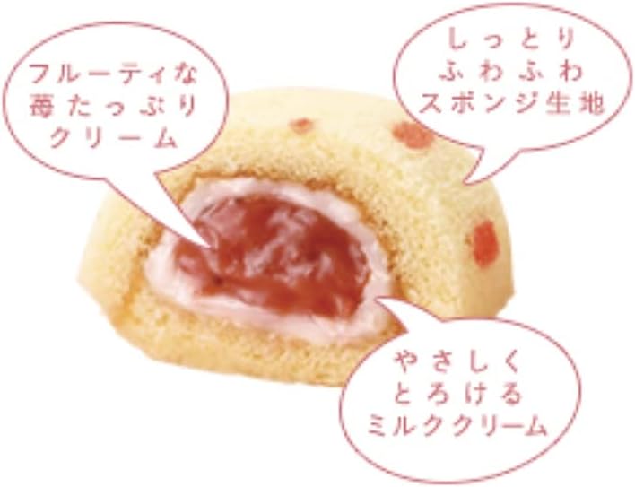Tokyo Banana "Ginza Strawberry Cake". Souvenirs, Pack of 8