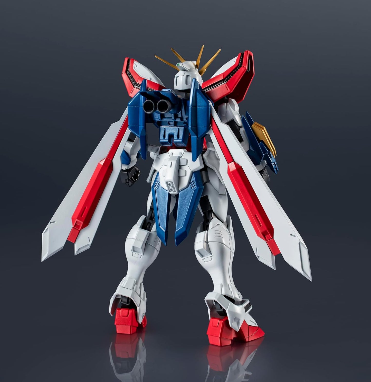 TAMASHII NATIONS Gundam UNIVERSE GF13-017NJII BURNING GUNDAM RENEWAL Approx. 5.9 inches (150 mm), ABS & PVC Pre-painted Action Figure