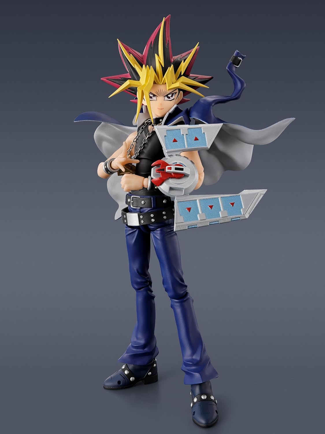 TAMASHII NATIONS S.H. Figuarts Yu-Gi-Oh! Duel Monsters Dark Yugi Approx. 6.3 inches (160 mm), PVC & ABS Pre-painted Action Figure
