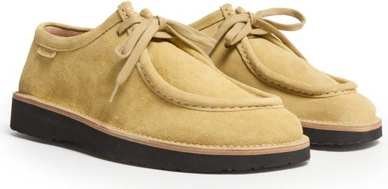 LOEWE Faro lace up shoes in suede calfskin - Image 3