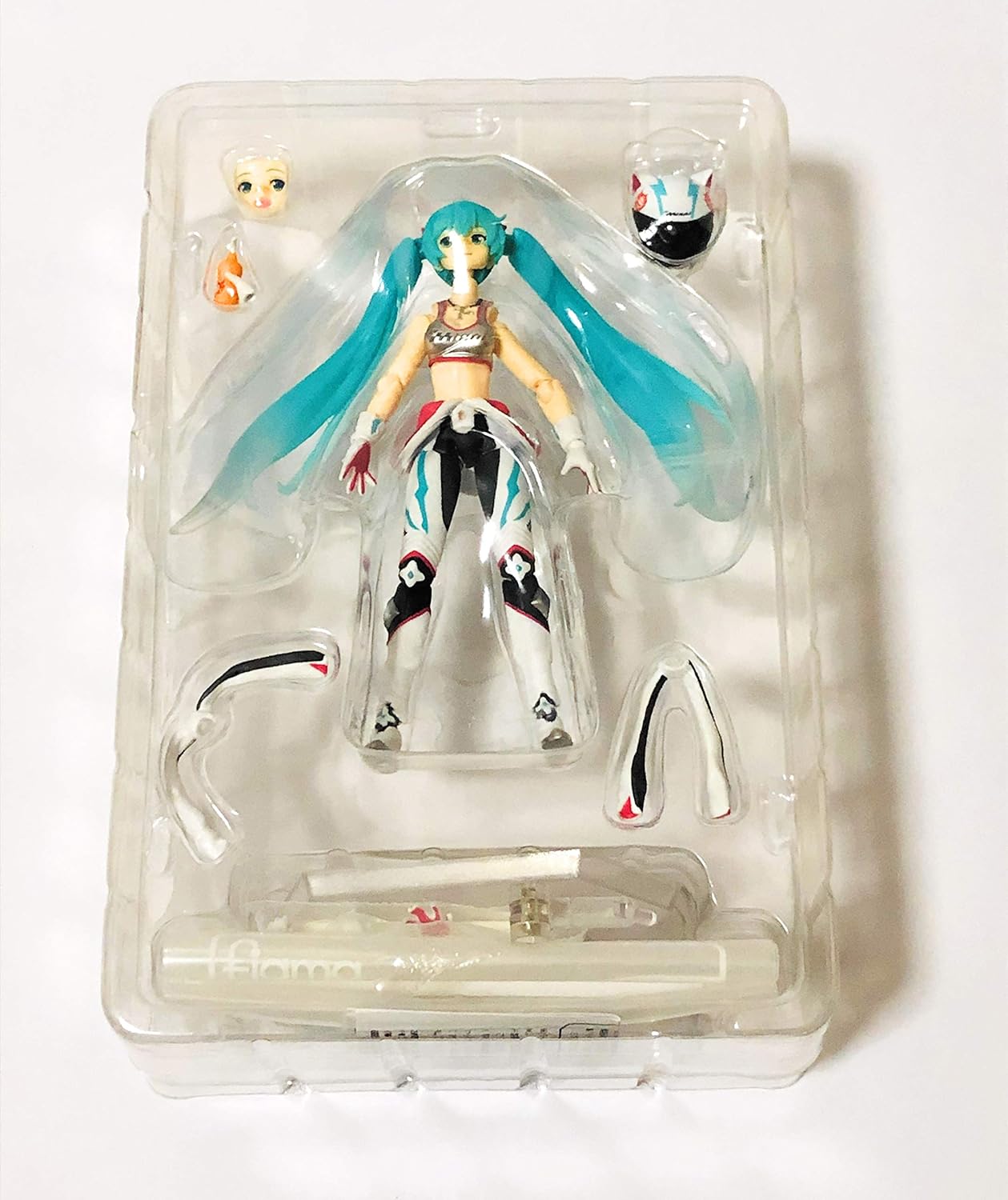 figma Racing Miku Racing Miku 2013 EV MIRAI Ver. Non-scale, ABS & ATBC-PVC, Pre-painted Action Figure