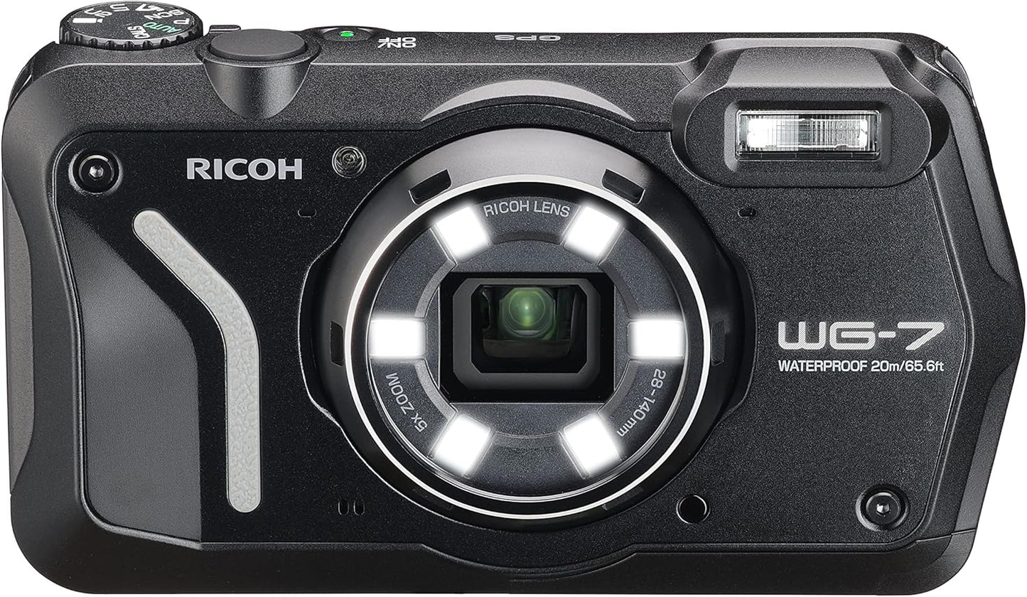 Ricoh WG-7 3100 Black Authentic Outdoor Camera