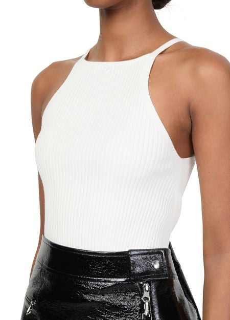 COURREGES Circle rib knit top - Image 4
