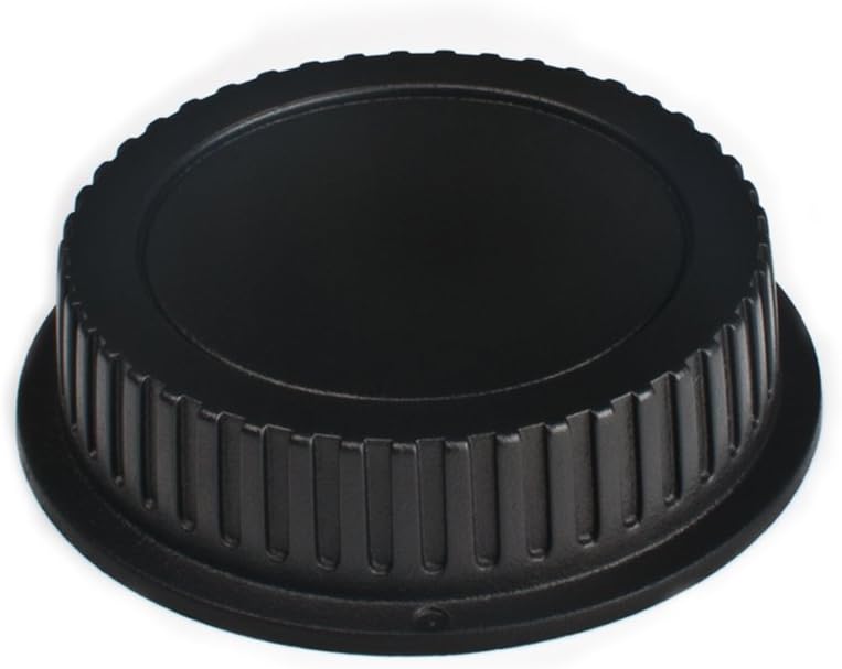 VKO Camera Body Cap and Rear Lens Cap for Canon EOS Kiss F/X50/9000D/8000D/X9i/X9/X8i/X7i/X7/X6/X6i/X5/X80/X70/N80D/77D/70D/60D/6D/7D Mark II/5D Mark III/5D Mark IV etc. (set of 2)