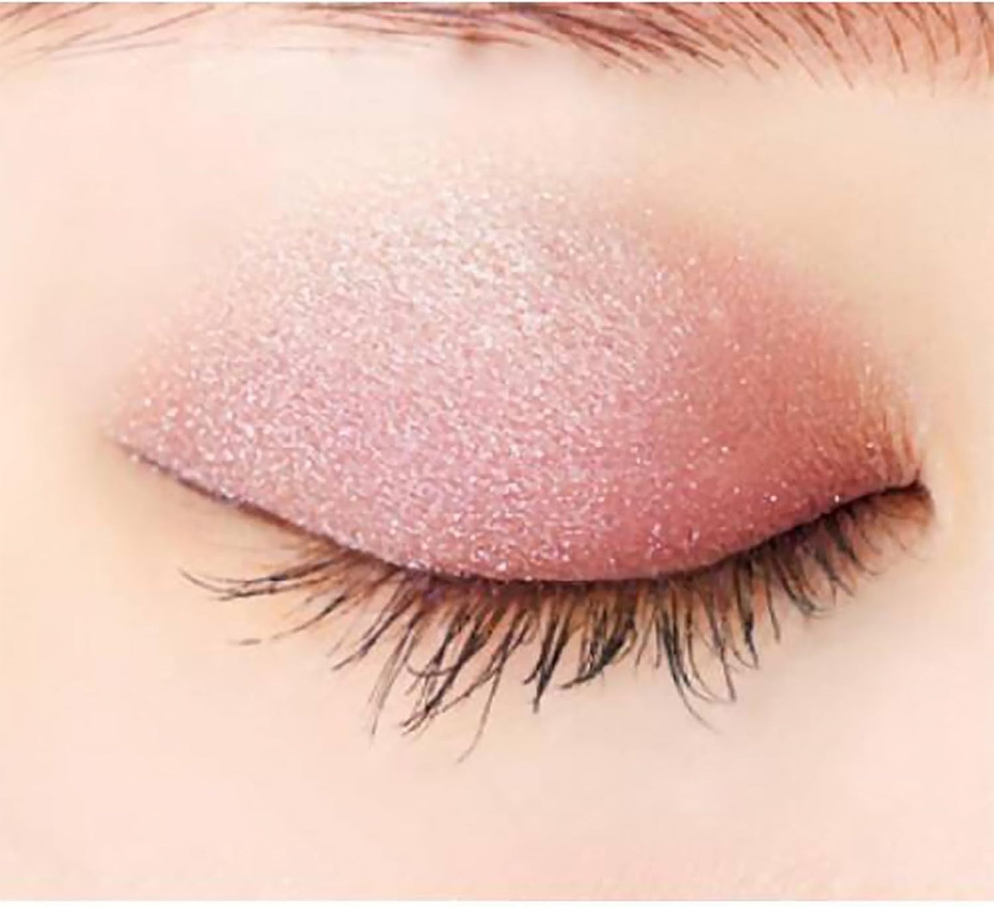 Canmake City Light Eyes 04 Chamois Pink 1.0g Solid Eyeshadow Glitter Pearl Coral Pink