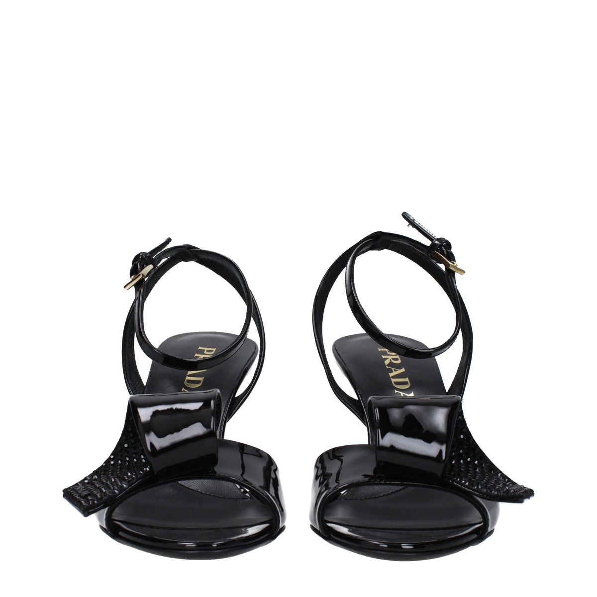 Prada プラダサンダルの女性は黒を塗ります - Image 4