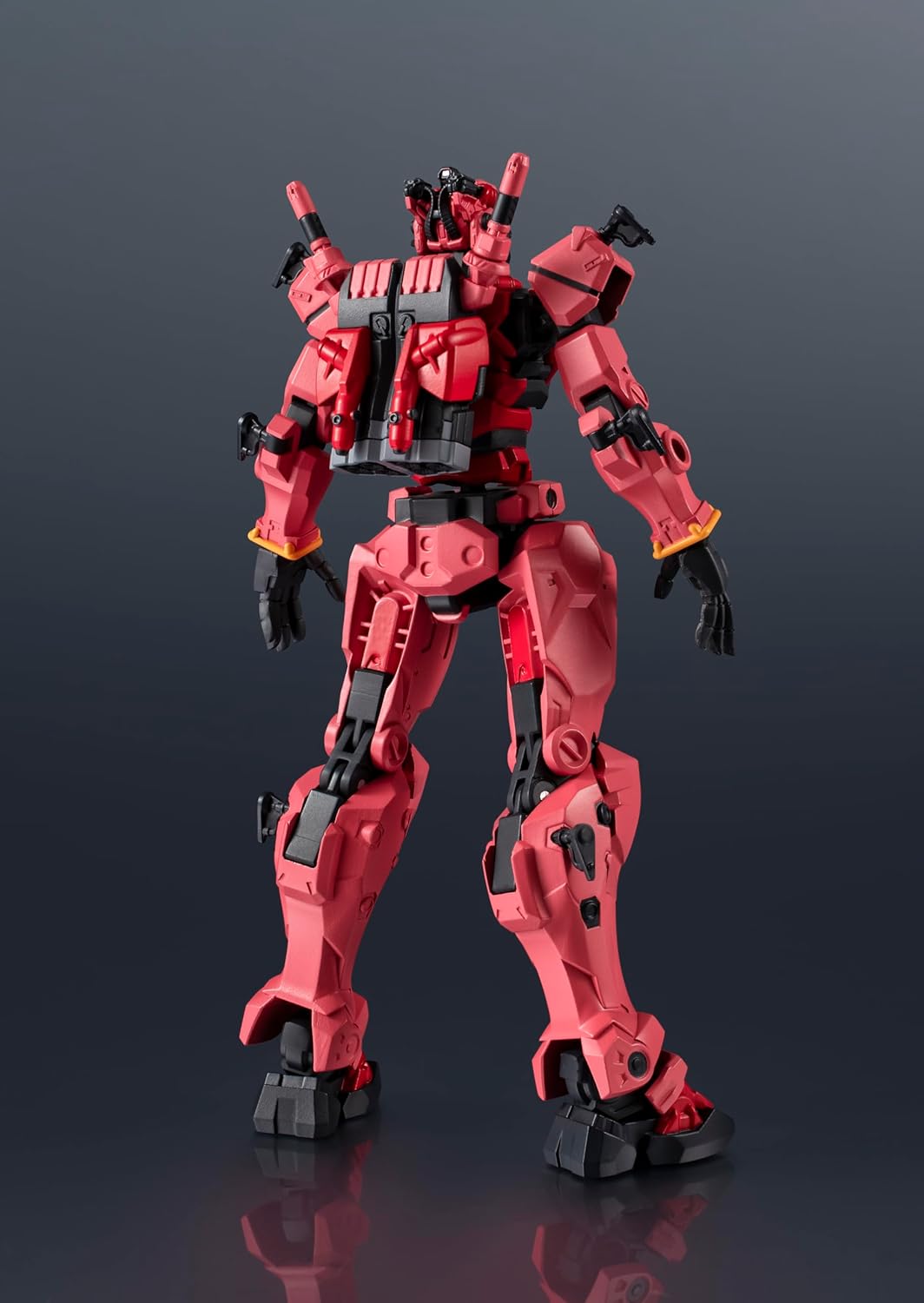 Tamashi Nations Gundam Universe Mobile Suit Gundam GQuuuuuuux gMS-α Red Gundam, Approx. 6.1 inches (155 mm), ABS & PVC Pre-painted Action Figure