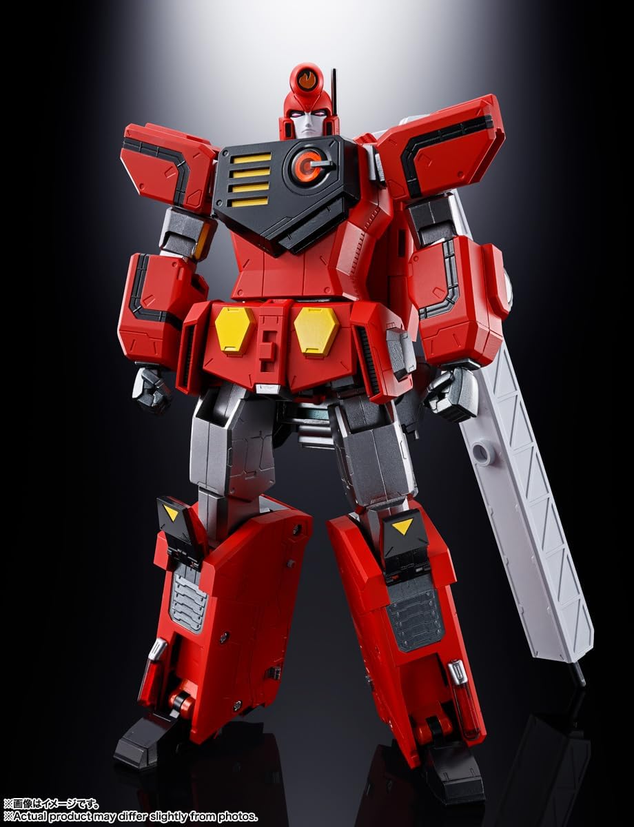Soul of Chogokin GaoGaiGar GX-109 Super Ryujin, Approx. 10.2 inches (260 mm), PVC & ABS & Die Cast Pre-painted Action Figure