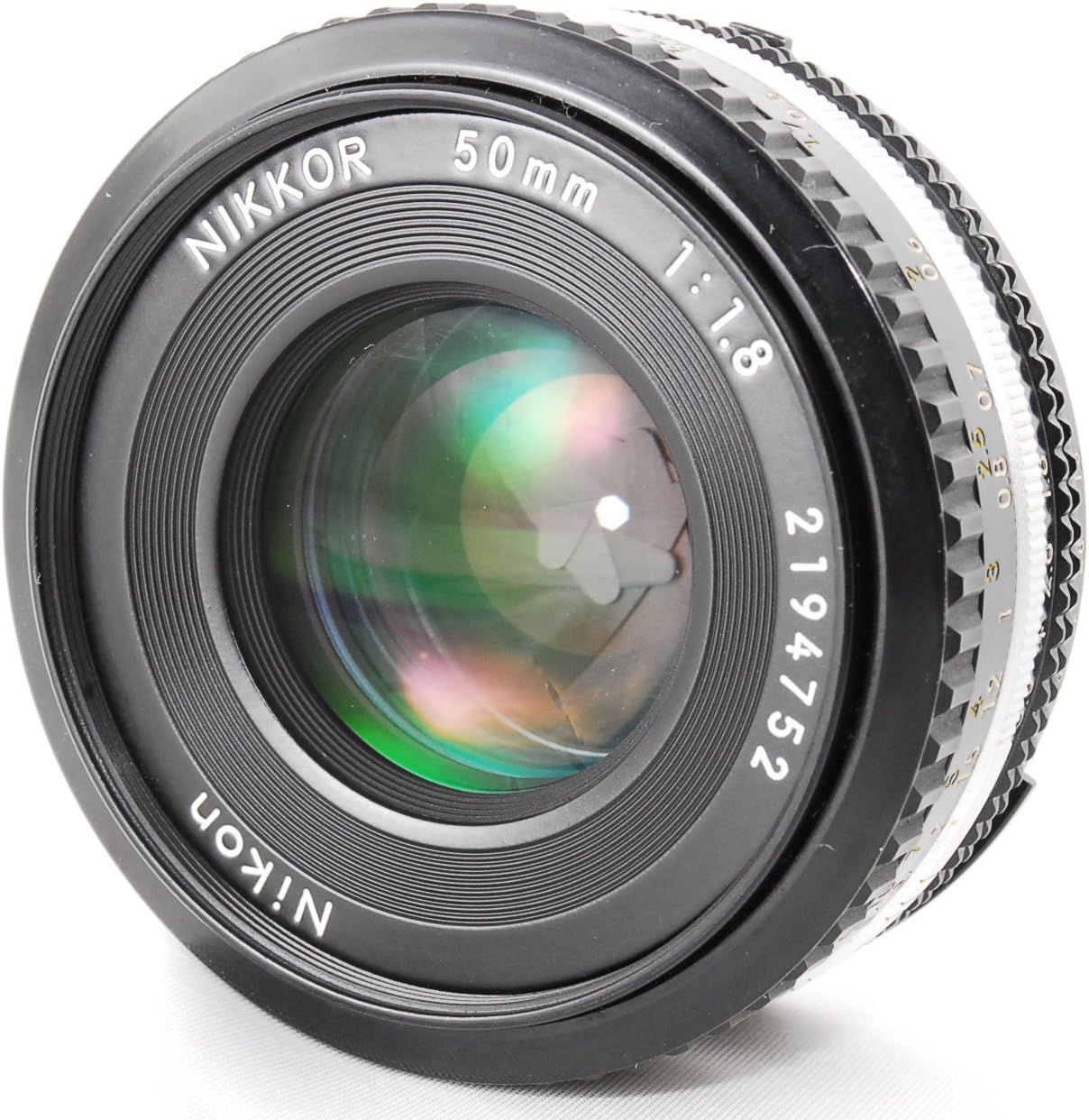 Nikon MFレンズ Ai 50mm F1.8s パンケーキ