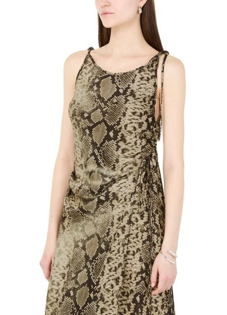 ACNE プリント入り マキシワンピース - Image 4