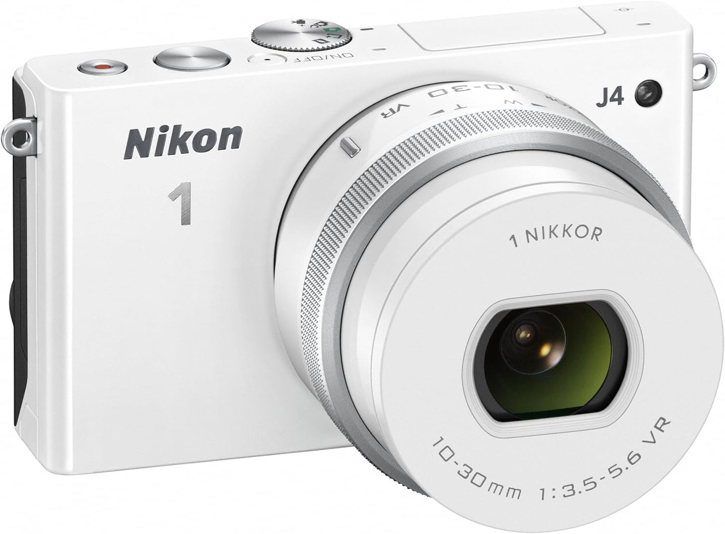 Nikon ミラーレス一眼 Nikon1 J4 標準パワーズームレンズキット ホワイト J4HPLKWH