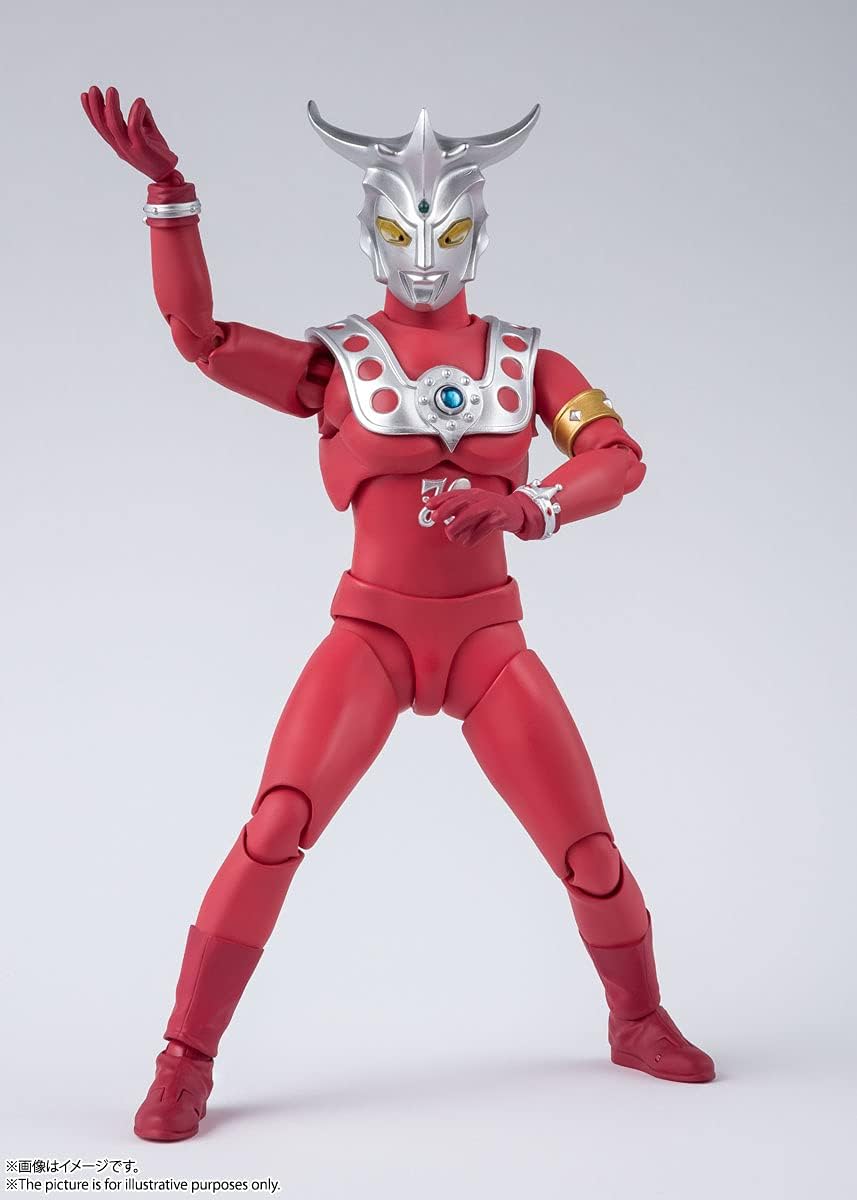 TAMASHII NATIONS S.H. Figuarts Ultraman Leo, Approx. 5.9 inches (150 mm), PVC & ABS, Pre-painted Action Figure BAS61732