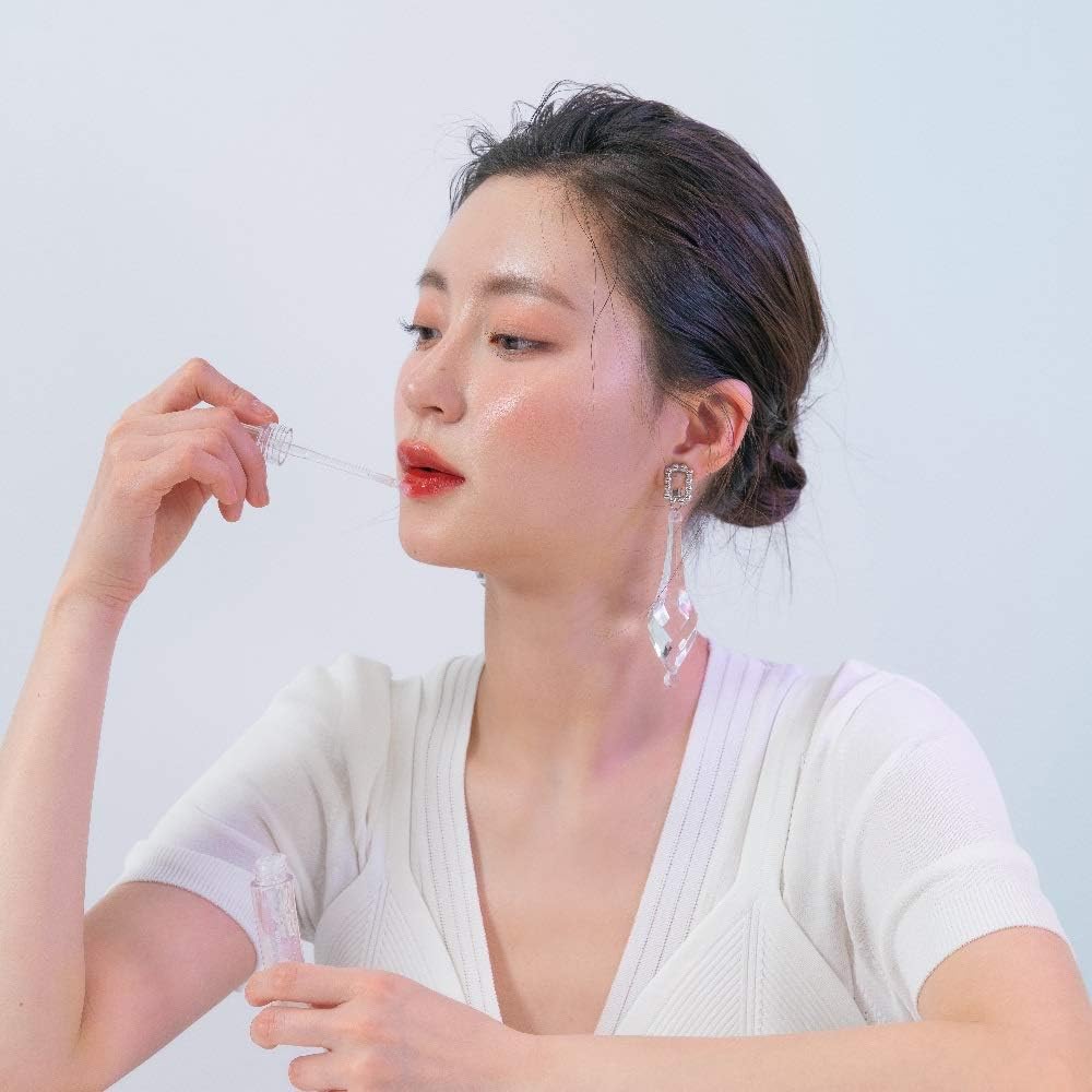 rom&nd (Genuine Product) Grusting Water Gloss #00 Meteor Truck Lipstick, 0.2 oz (4.3 g) x 1)