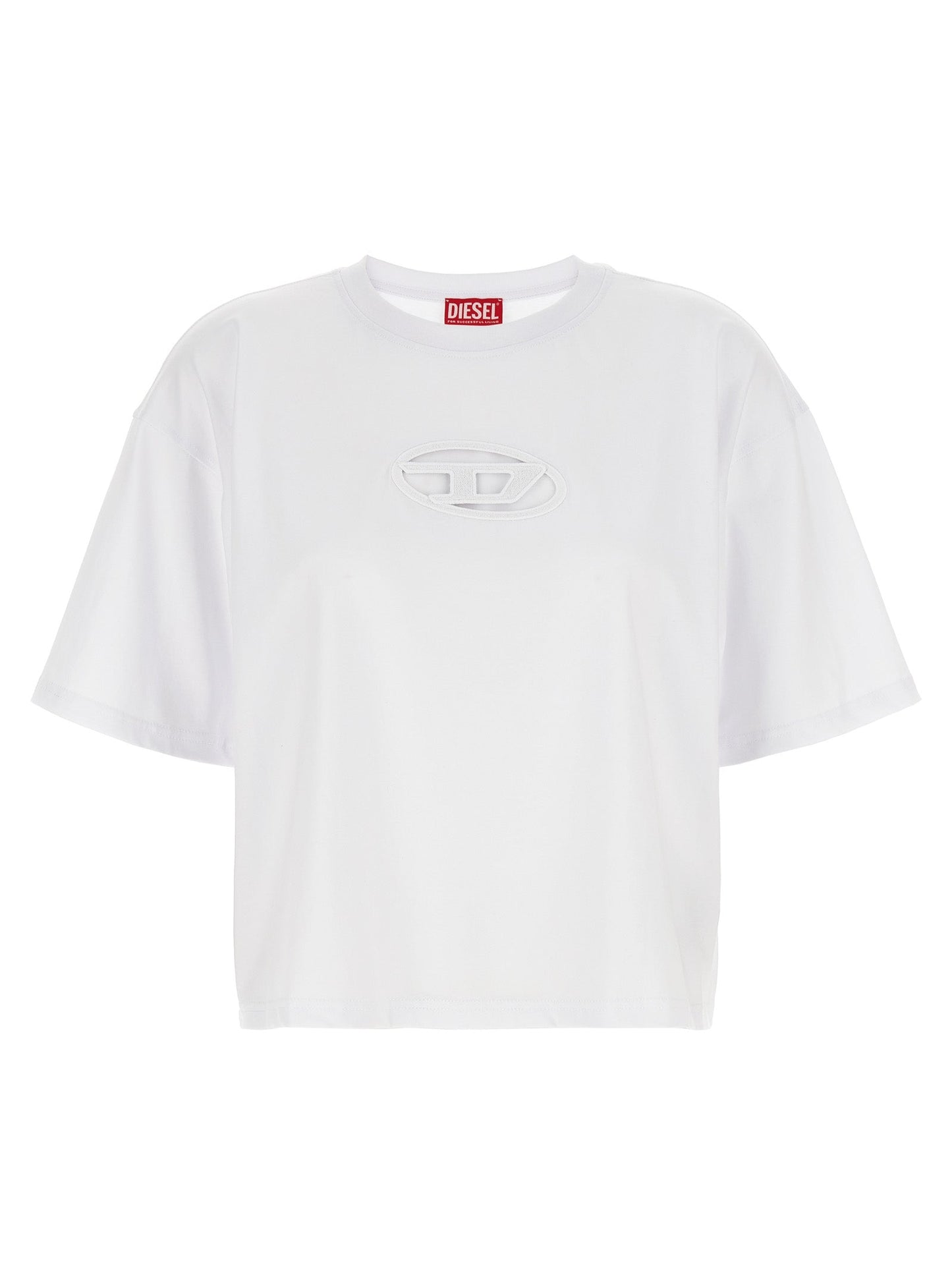 Diesel ディーゼルTシャツ 'Tバックス作物OD' - Image 4