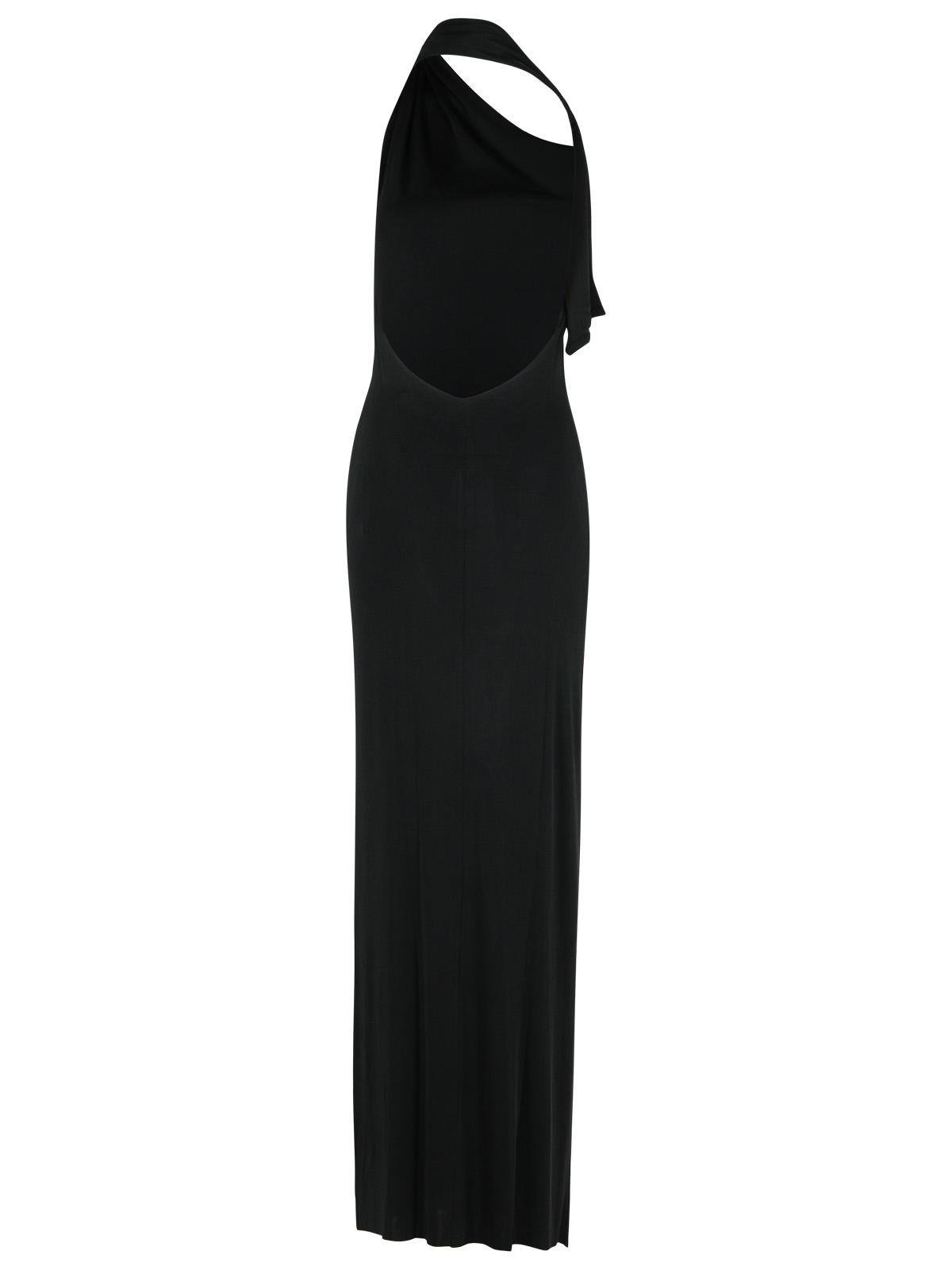 Khaite Khaite 'Roza' Black Viscoseドレス - Image 4