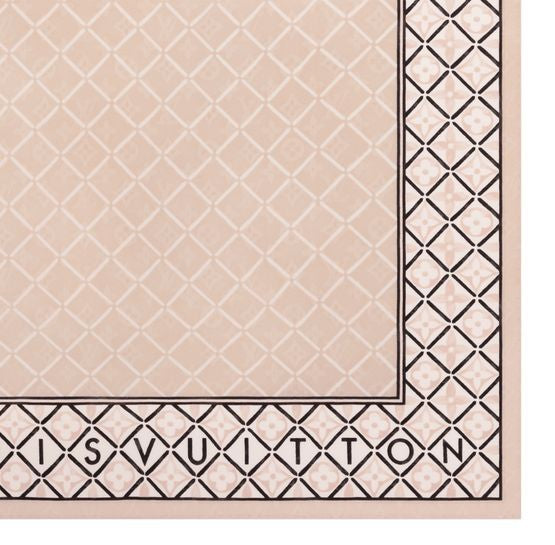 LOUIS VUITTON Monogram Flower Tile Shawl - Image 4