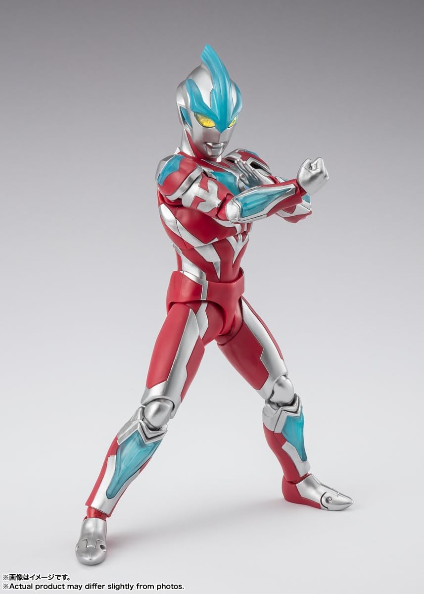 TAMASHII NATIONS S.H. Figuarts Ultraman Ginga (Ultraman New Generation Stars Ver.) Approx. 5.9 inches (150 mm), PVC & ABS Pre-painted Action Figure