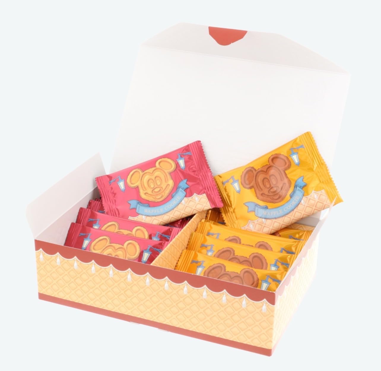 Tokyo Disney Resort Exclusive Mickey Mouse Waffle Cookies TDR Candy Souvenir Disney Goods Present