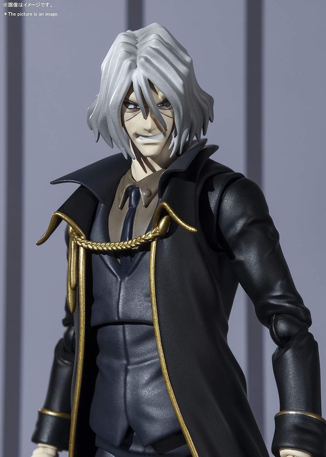 S.H. Figuarts Cowboy Bebop Vicious Approx. 5.9 inches (150 mm), PVC & ABS, Pre-painted Action Figure