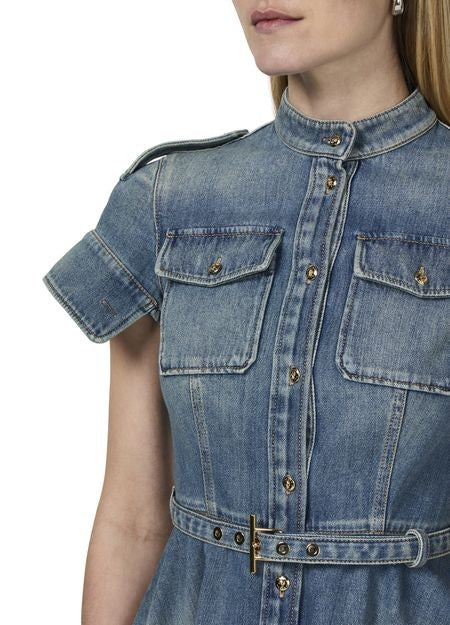 MCQUEEN デニムドレス - Image 4