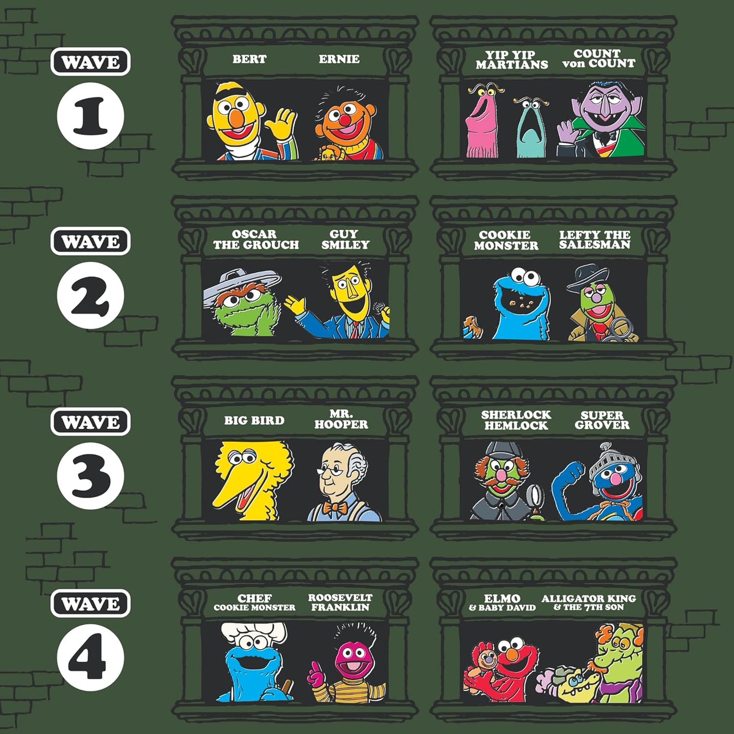 リ・アクション セサミストリート エルモ(蓄光) 3.75インチ・アクションフィギュア