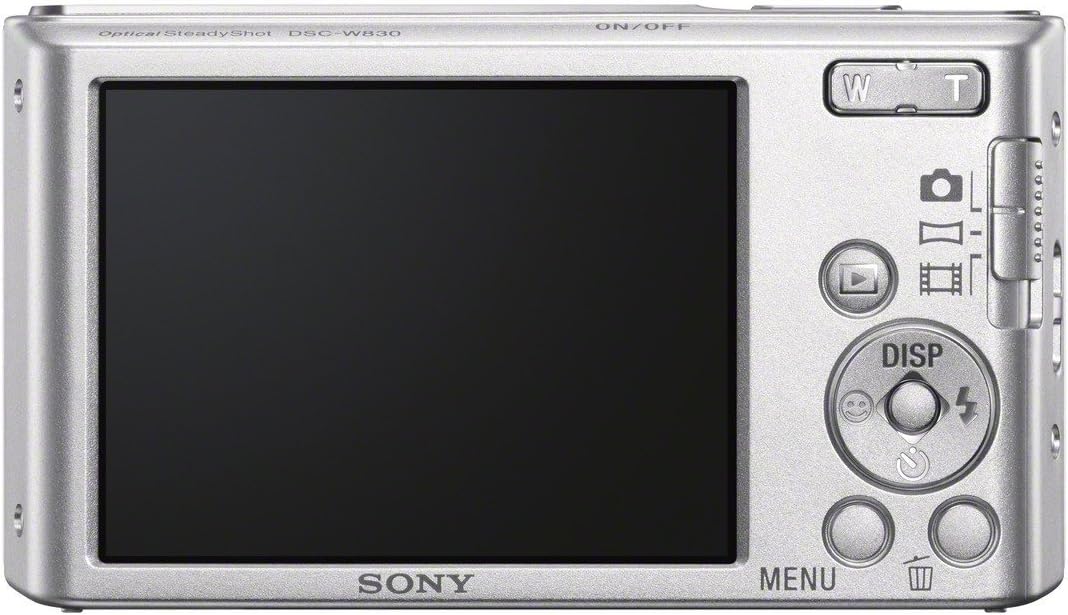 ソニー DSCW830 20.1 MP デジタルカメラ 2.7インチLCD搭載 (シルバー)