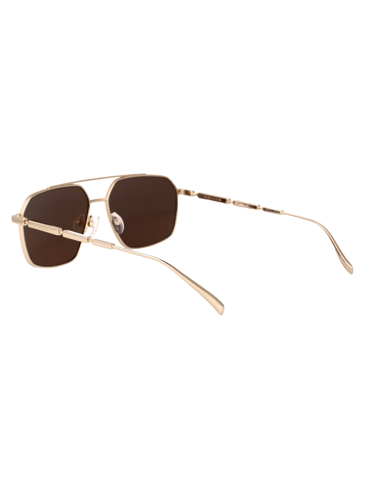 Alexander McQueen アレクサンダーMCクイーンアビエーターサングラスAM0477 S 002 - Image 4