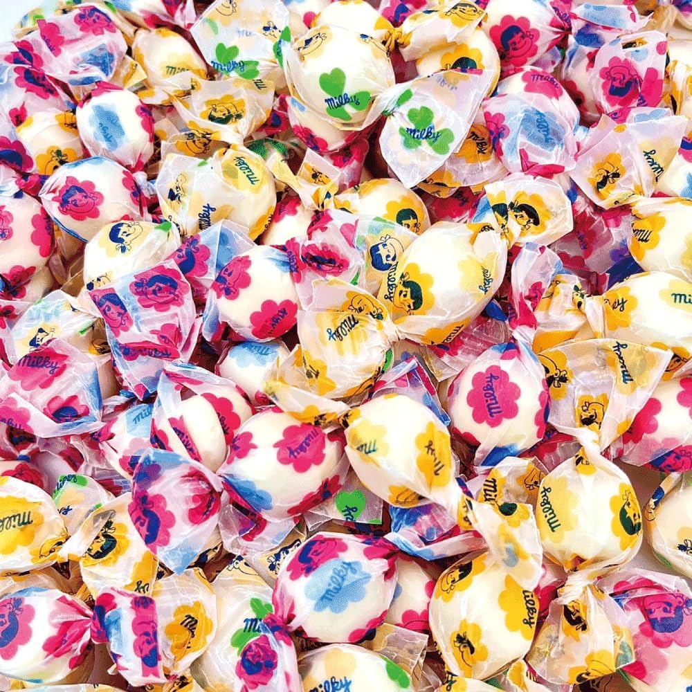 Fujiya Milky White Milky 100 Pieces Large Capacity Unscented Uncolored Milk Candy Individually Wrapped For Distribution Bulk Buy Stock Long Seller DBOX
