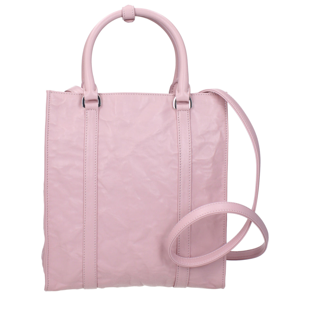 Prada プラダハンドバッグ女性ピンク/アラバスターレザー - Image 4