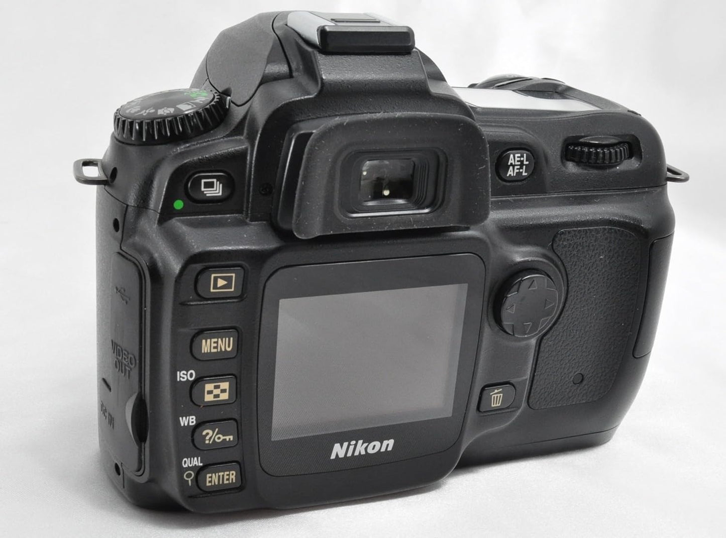 Nikon D50 Black DSLR Camera Single Body D50B