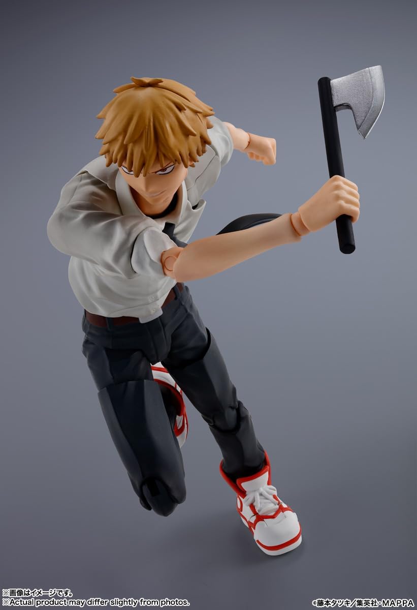 S.H. Figuarts Chainsawman Denze, Approx. 5.9 inches (150 mm), PVC & ABS, Pre-painted Action Figure