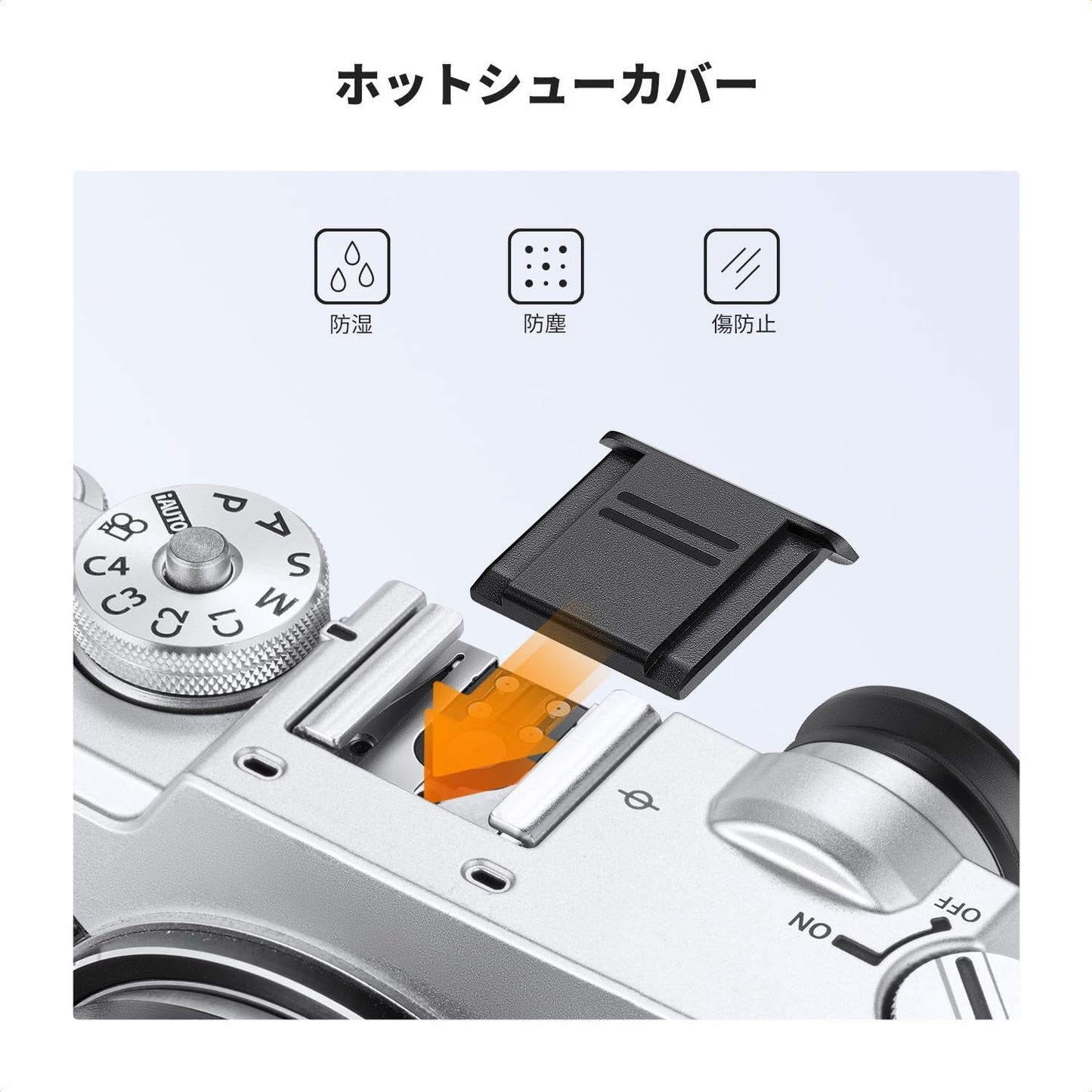 K&F Concept Canon FD Mount Body Cap Lens Rear Cap Set Compatible with Canon Lens Storage Body Mount Protective Cap Camera Parts Compatible Camera Accessories Dust Proof Scratch Resistant