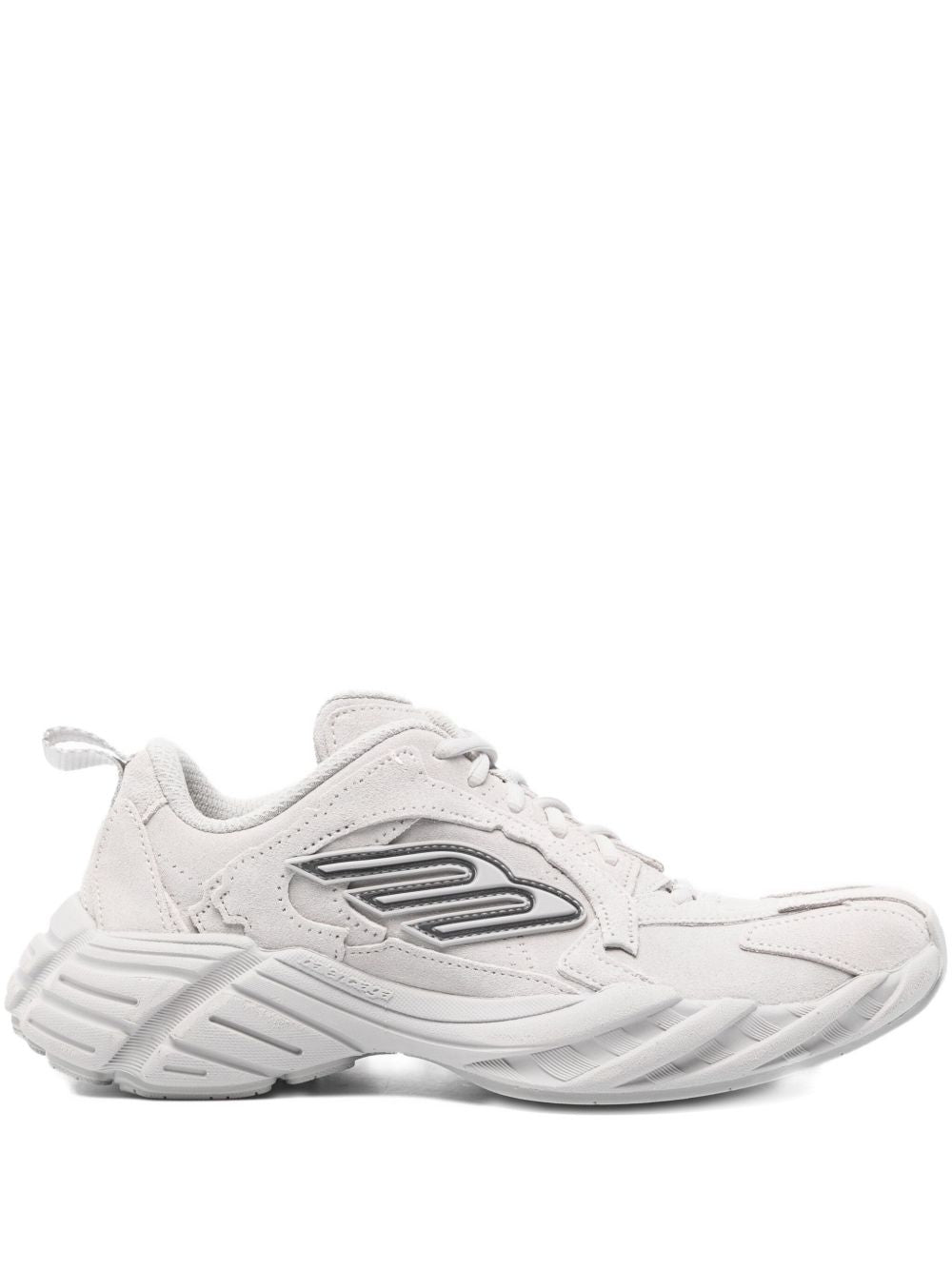 Balenciaga Monday Leather Sneakers - Image 4