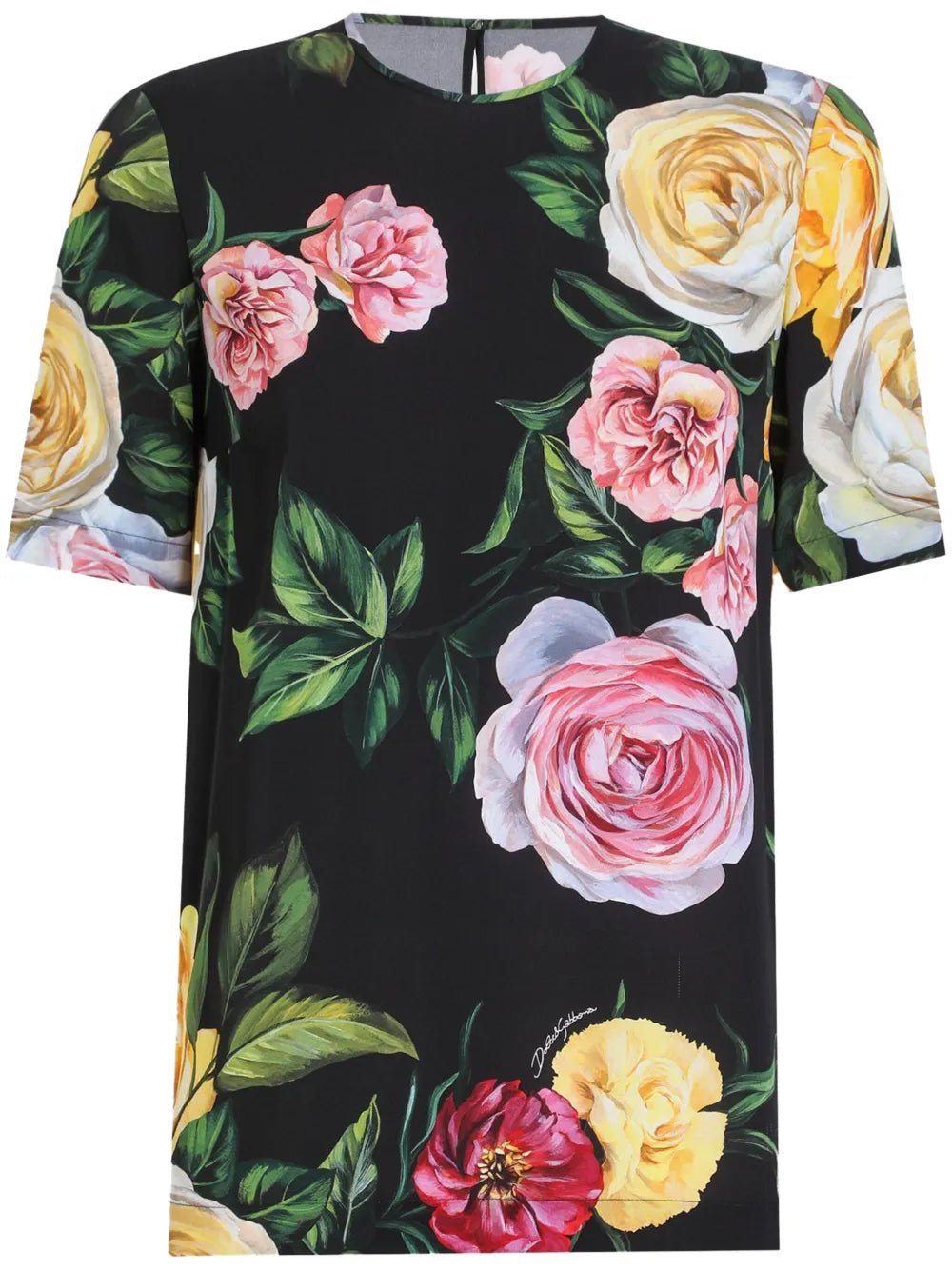 Dolce Gabbana ドルチェ&ガッバーナの花のブラウス - Image 4