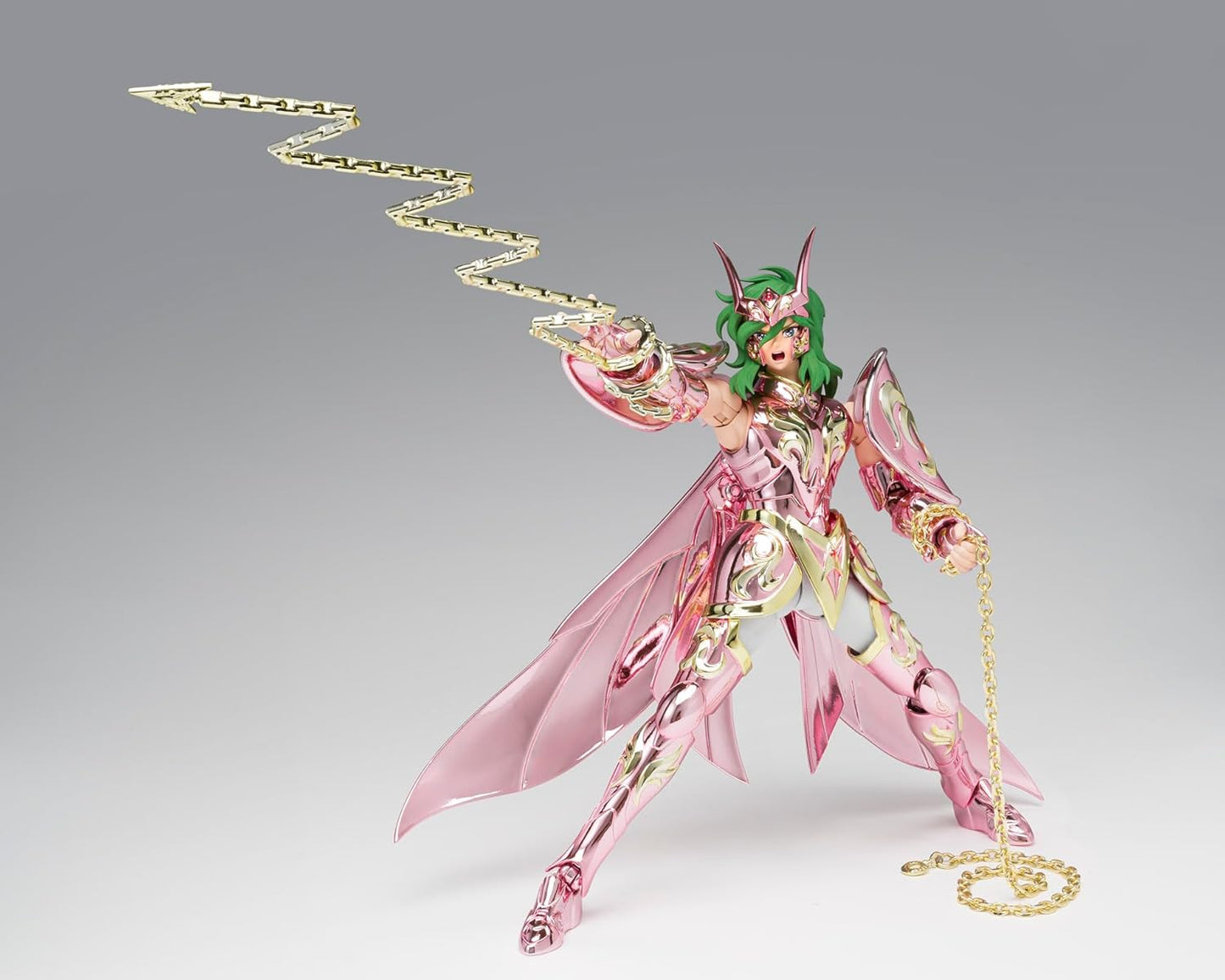 TAMASHII NATIONS Saint Cloth Myth EX Saint Seiya Andromeda Shun (God Cloth), Approx. 6.7 inches (170 mm), ABS & PVC & Die Cast, Painted Action Figure