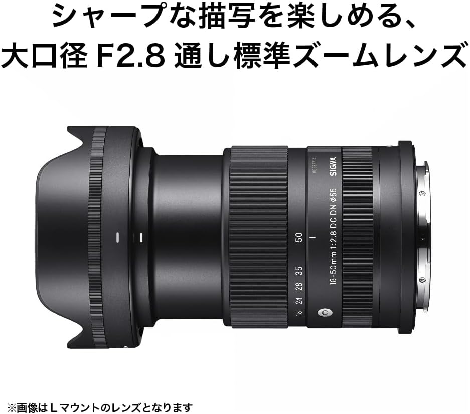 Sigma Sigma Sony E-Mount Lens 18-50mm F2.8 DC DN Zoom Standard APS-C Contemporary Mirrorless Only