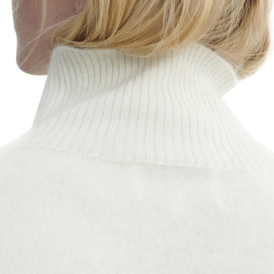 BOMPARD Oversized high-neck brushed cashmere sweater - Image 4
