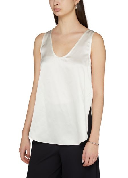 MAX MARA Filly サテン トップス - Image 4