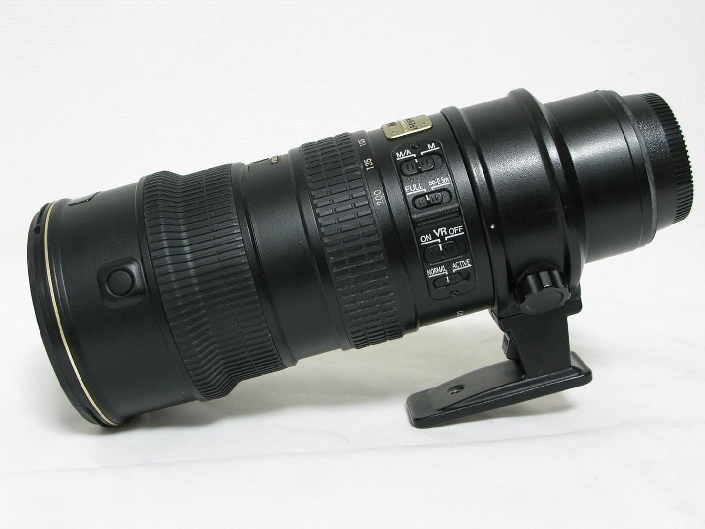 Nikon AF-S VR Zoom Nikkor ED 70-200mm F2.8G (IF) ブラック