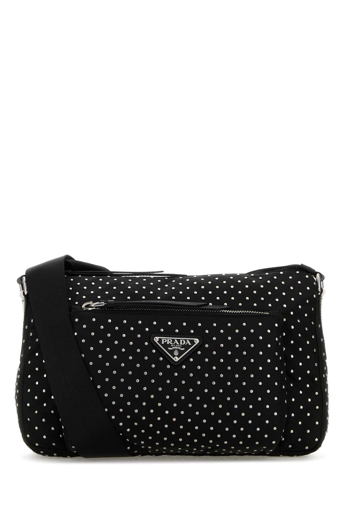 Prada プラダブラックReナイロンクロスボディバッグ - Image 4